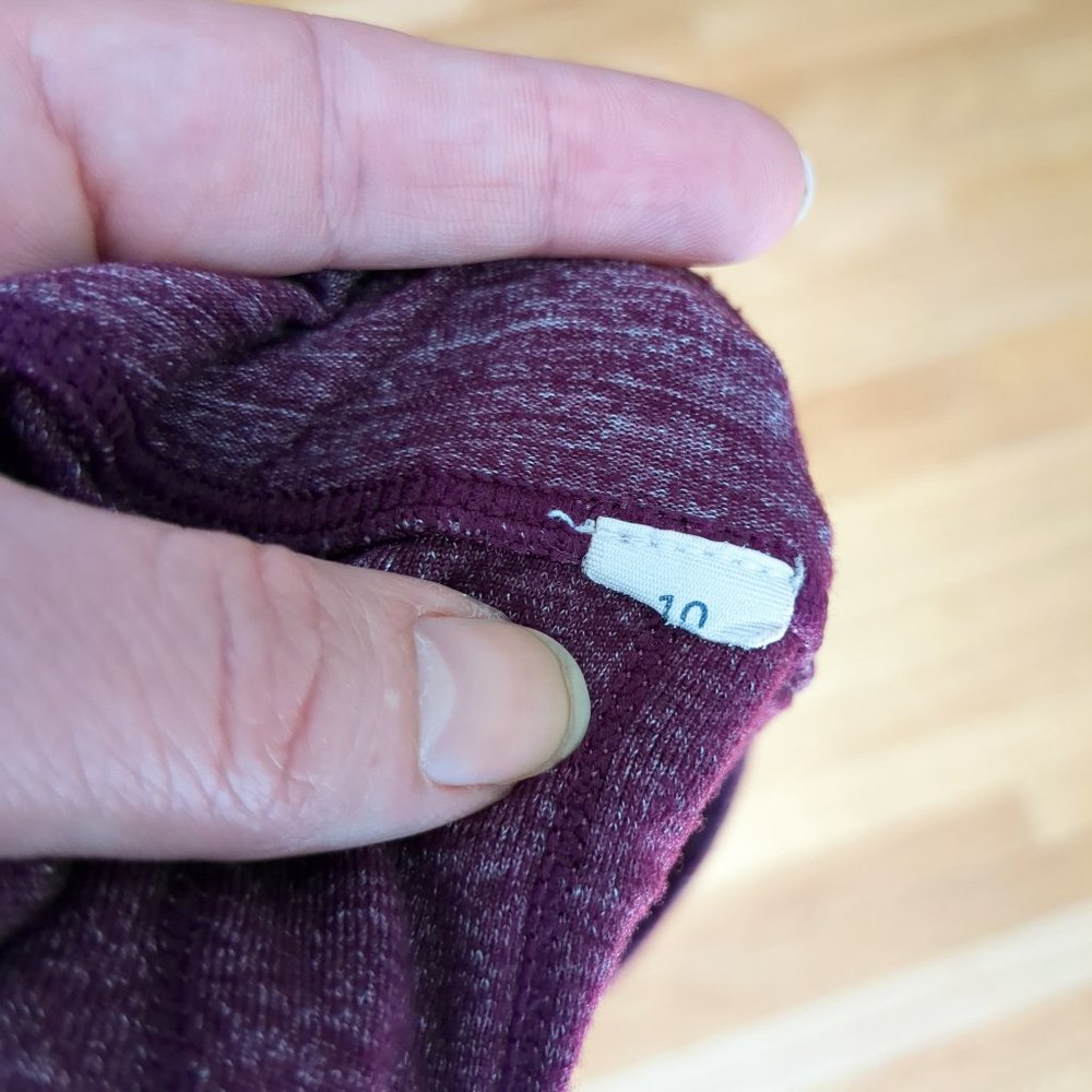 [SOLD] Lululemon Dash Tank Heathered Purple Ruffle Soft Athletic Running Top - Picture 5 of 13